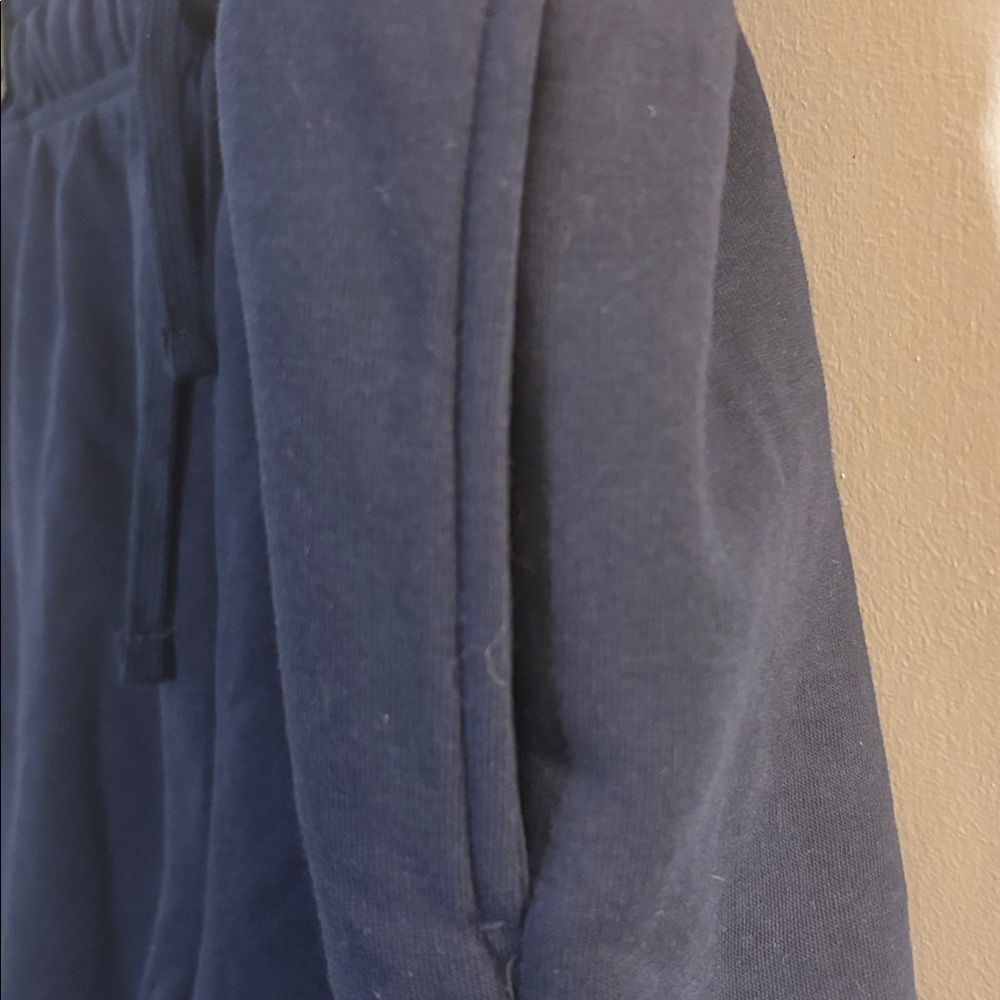 Terra & Sky blue shorts fleece comfy cozy size 2X NWT dark navy - Picture 4 of 6